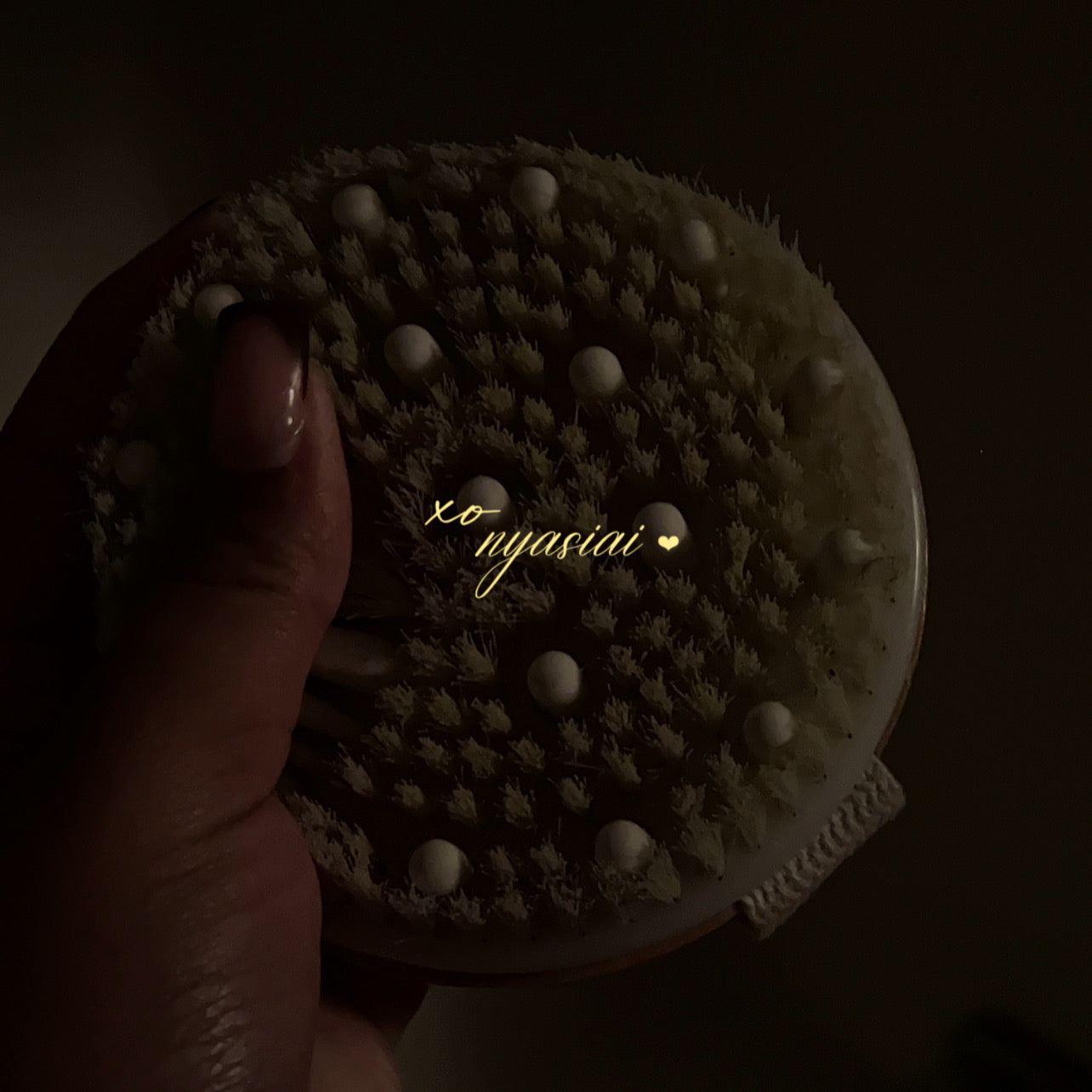 Exfoliating body brush